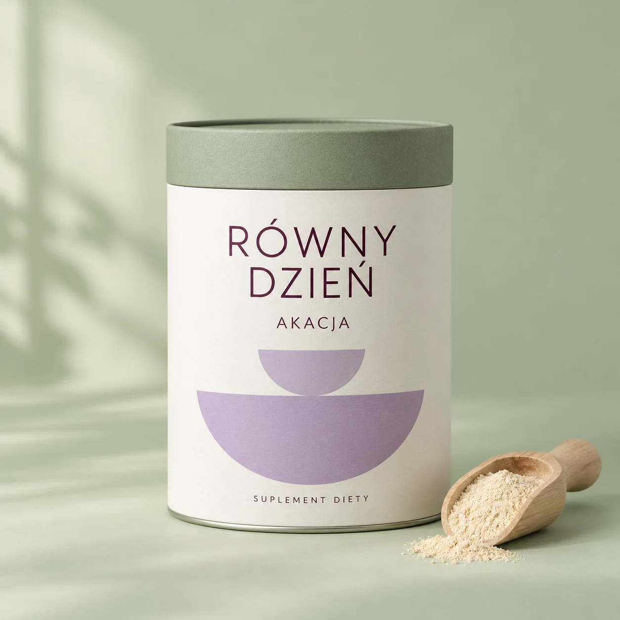 Wizualizacja opakowania Równy Dzień Akacja